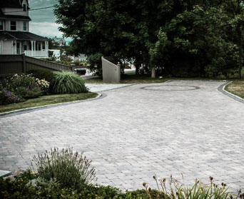 Paver Driveway, Hingham, MA